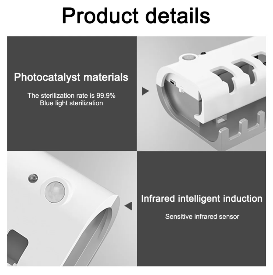 Esterilizador de cepillos de dientes